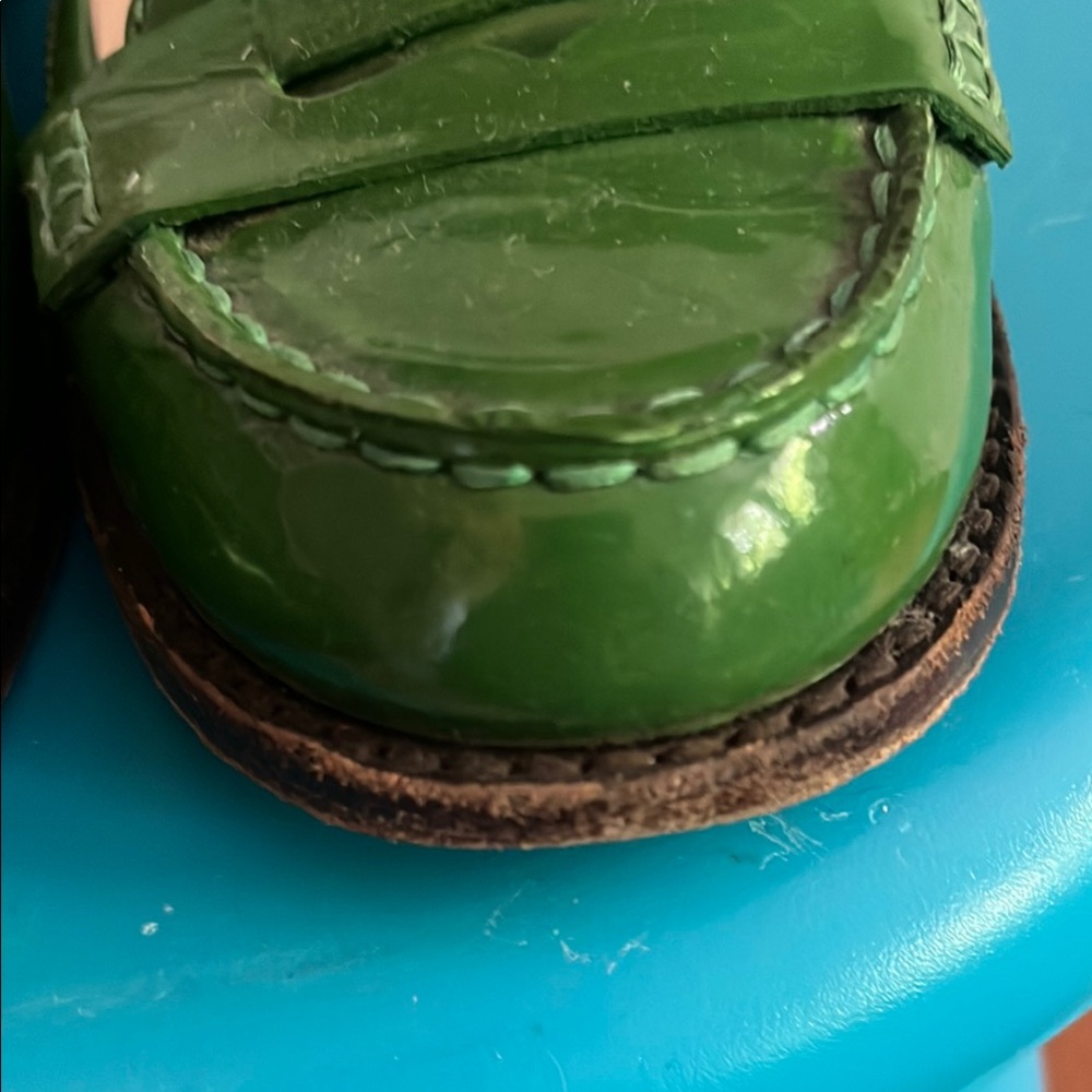 Marc By Marc Jacobs Glossy Green Flats - Picture 4 of 7